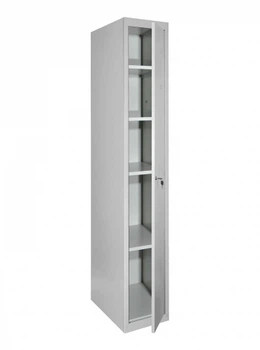 Шкаф хозяйственный металлический LEVMETAL ШГМ 5/40/1 (180х40х50)