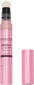 Хайлайтер для обличчя Revolution Make Up Bright Light Highlighter Beam Pink 3 мл (5057566555814)