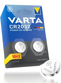 Батарейка VARTA CR 2032 BLI 20 шт