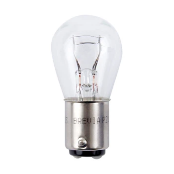 Лампа BREVIA P21/5W HALOGEN 12V 21/5W BAY15d CP (12303C) (628130)
