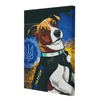 Картина по номерам Riviera Blanca Пес Патрон 28x40 см (RB-0475)