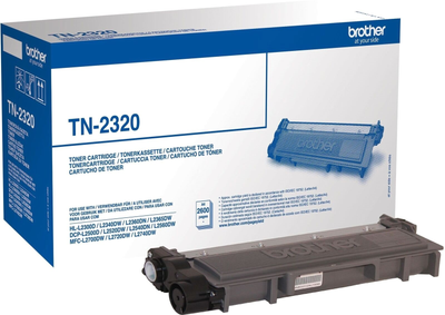 Toner cartridge Brother TN-2320 Black (4977766738989)