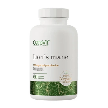 Їжовик гребінчастий OstroVit Lion`s Mane 60 капсул