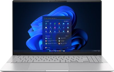 Ноутбук ASUS Vivobook S 15 S5507QA-MA058X (90NB14Q2-M00490) Cool Silver + фирменный рюкзак и мышка