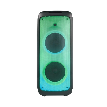 Акустична переносна колонка ZXX, Потужність 800Вт, 8", 71х33х32см, USB/SD/FM/BT/2MIC/ДУ, чорна (ZXX-5512)