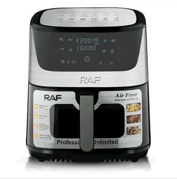Повітряна Фритюрниця RAF R.5350 аерофритюрниця 8 л Air Fryer 1500 Вт Чорний