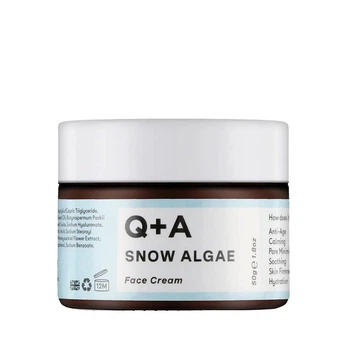 Крем для лица со снежной водорослью Q+A Snow Algae Intensiv Face Cream