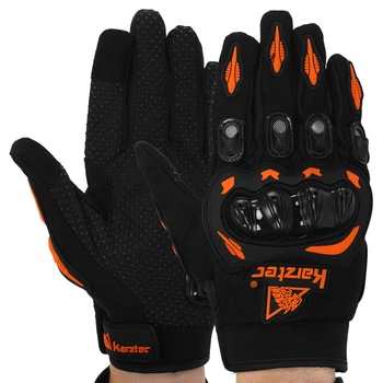 Моторчатки RACING BIKER SC-04 размер 2XL, черный-оранжевый