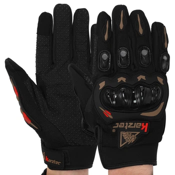 Мотоперчатки RACING BIKER SC-04 XL Черный/Красный
