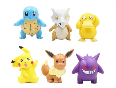 Набор игровых фигурок Покемон Pokemon Go 6 шт 6 - 7.5см