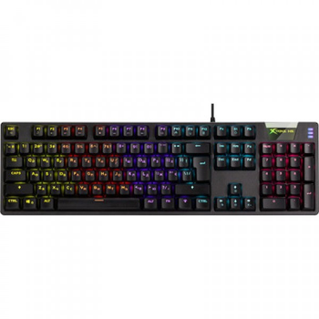 Клавіатура Xtrike ME GK-981 LED Mechanical USB UA Black (GK-981UA)
