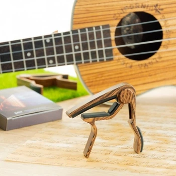Каподастр для акустической гитары ProTones MA-12A Sapele