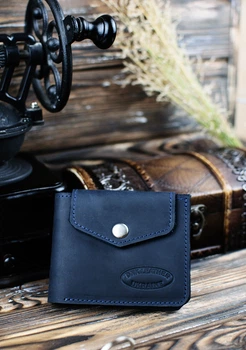 Гаманець шкіряний DNK Leather DNK-LW-08-col.K синій