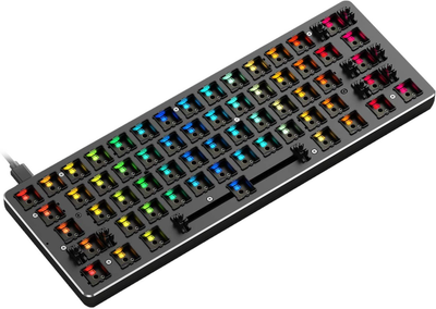 Klawiatura przewodowa Glorious GMMK Compact ANSI Barebone Black (GMMK-COMPACT-RGB)