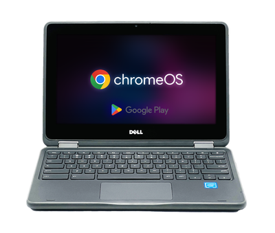 Ноутбук Dell Chromebook 11 3189 2 in 1 / 11 IPS 1366x768 60Гц Touch / Intel Celeron N3060 / 4 GB / 16 GB / Intel HD Graphics 400 / [DLLCHRMBK1131892N1IC164IB] БУ - Б/У