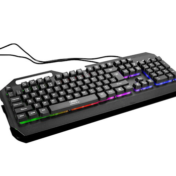 Клавіатура XO KB-01 Keyboard RGB Backlit Metal ( English Version ) Black