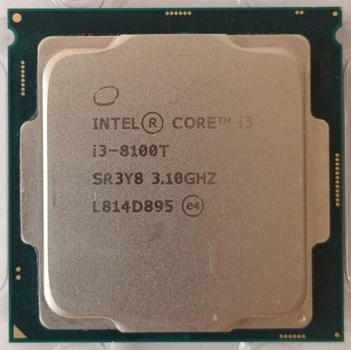 Процесор Intel Core i3-8100T 3.1GHz. 4 ядра, 6MB, DDR4, HD Graphics 630, 35W б/в