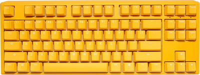Клавіатура дротова Ducky One 3 Yellow TKL RGB LED MX-Black 100042999 (WLONONWCRA192)