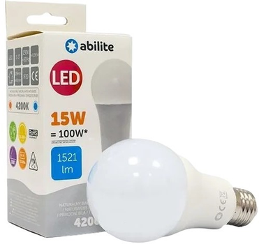 Żarówka LED Abilite A65 E27 15W (AOBJRHS49090)