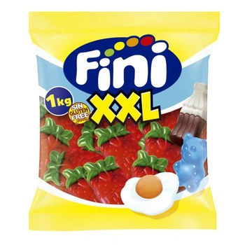 Желейні цукерки Fini Мега полуниця 1 кг