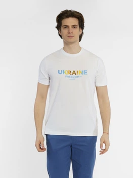 Футболка чоловіча Freedom біла Arber T-SHIRT FF19 XXXL зріст 6 білий (F13.03.00.411)