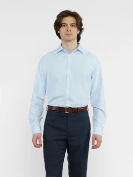 Сорочка чоловіча блакитна Arber Comfort fit 40 зріст 4 блакитний (M05.12.23.311)