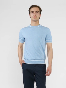 Футболка чоловіча блакитна Arber Crew-neck S N-AVT-70 S зріст 4 блакитний (M09.43.23.421)