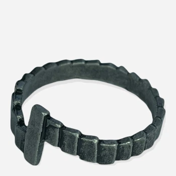 Кольцо Moss Copenhagen 181171 16,5-17 Темно-серое (LV2200004811055)