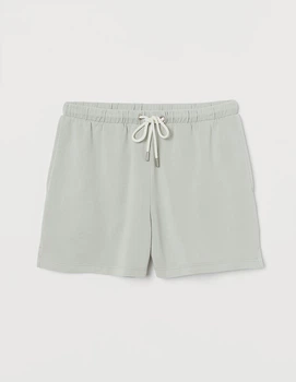 Шорти H&M Ж1104880 (09386633) колір сірий світлий XXL