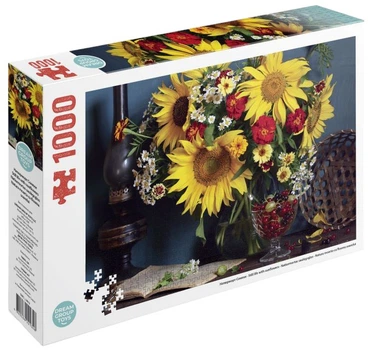 Пазл Puzzle Ville Натюрморт Подсолнухи 1000 элементов (4820266221348)