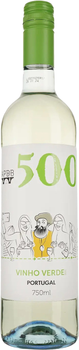 Вино 500 Vinho Verde біле напівсухе 0.75 л (5602281507534)