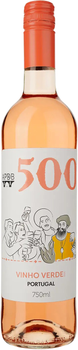 Вино 500 Vinho Verde рожеве напівсухе 0.75 л (5602281507589)