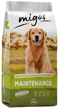 Karma dla psów Migos Maintenance dla mało aktywnych 20 kg (5600276940199)