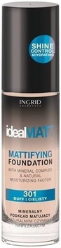 Тональний крем Ingrid Cosmetics Ideal Matt 301 Тілесний 30 мл (5902026632638)