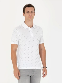 Поло длинное мужское Pierre Cardin 5027358200-VR013 2XL Белое