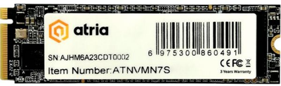 SSD накопитель Atria n7s 1Tb m.2 pci-e 4.0 x4 3d tlc (atnvmn7s/1024)