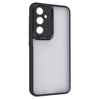 Чохол Fiji Lens для Samsung Galaxy A35 5G (A356) бампер матовий із захистом блоку камер Black