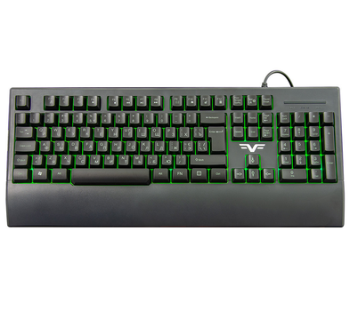 Клавіатура Frime Graphit Black USB RUS/UKR (FLK19600) TT