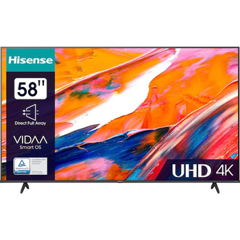 Телевизор 58 дюймов Hisense 58E61KT (4К Smart TV Bluetooth T2/S2)