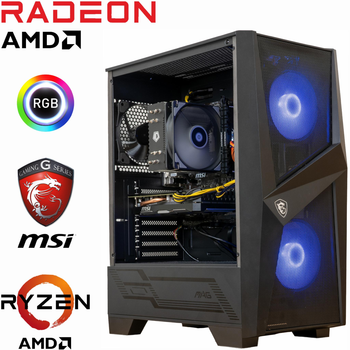 Игровой Компьютер MSI - Ryzen 7 5700X / Radeon RX 6900 XT 16ГБ / 32ГБ DDR4 / SSD 2TБ M.2 PCIe 4.0