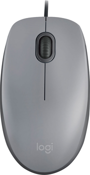 Mysz Logitech M110 Silent USB Mid Gray (910-006760)