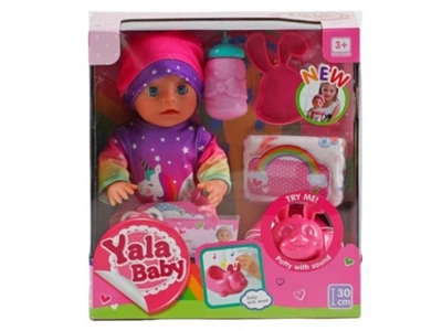 Пупс функциональный с аксессуарами Yala Baby, YL 1981 P