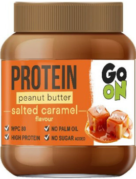 Арахисовая паста GoOn Nutrition Protein Peanut Butter 350 g соленая карамель