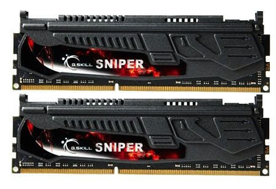 Оперативна пам'ять G.Skill DDR3-2400 8192MB PC3-19200 (Kit of 2x4096) Sniper (F3-2400C11D-8GSR)