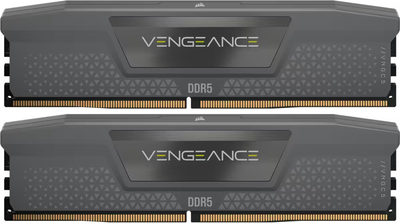 Оперативна пам'ять Corsair DDR5-5200 65536MB PC5-41600 (Kit of 2x32768) Vengeance Cool Grey (CMK64GX5M2B5200Z40)