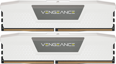 Оперативна пам'ять Corsair DDR5-5200 65536MB PC5-41600 (Kit of 2x32768) Vengeance White (CMK64GX5M2B5200C40W)