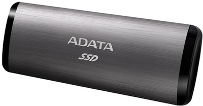 SSD диск ADATA SE760 1TB USB 3.2 Type-C 3D NAND TLC Titanium Gray (ASE760-1TU32G2-CTI) External