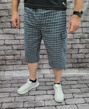 Бриджи шорты мужские Ao Long Xl-5XL , Голубой, XL