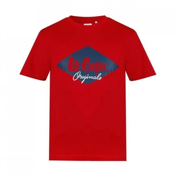 Футболка Lee Cooper Cooper Logo T Shirt XL Красный 59711208