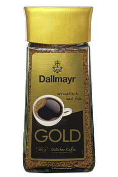 Кава розчинна Dallmayr gold 100 г у скляній банці (57108)